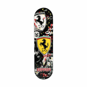 Plexi skateboard Ferrari